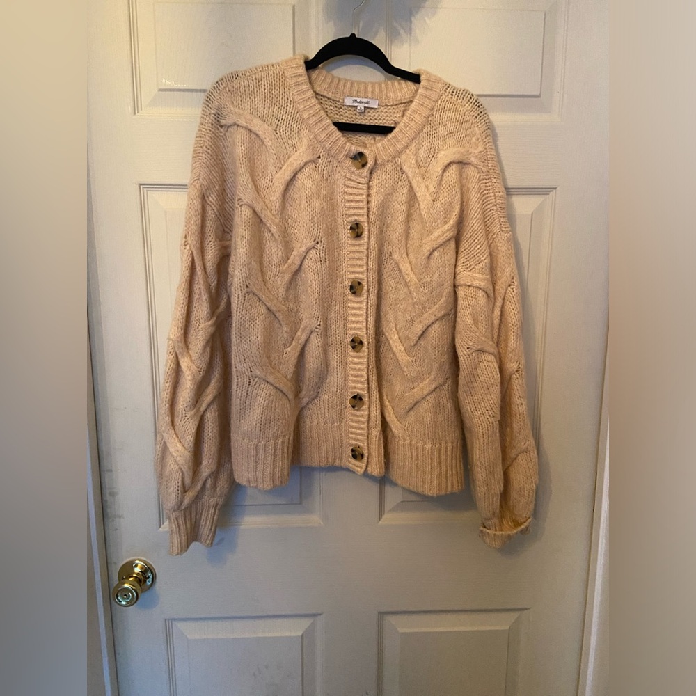 Madewell Button Down Sweater